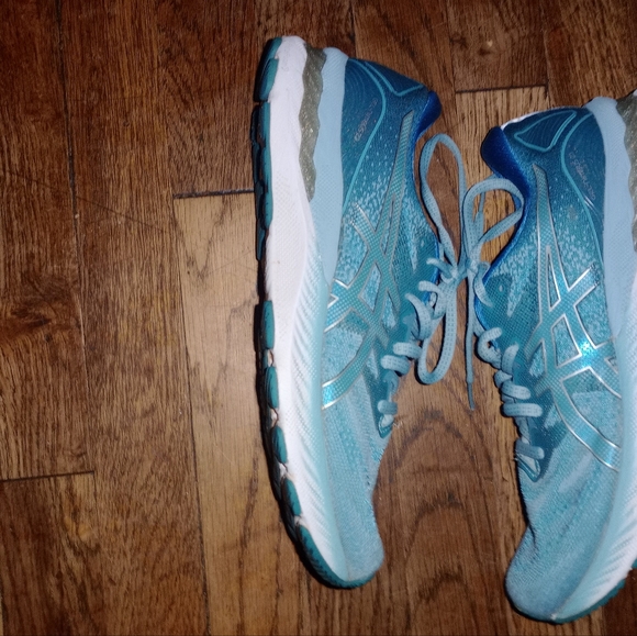 Asics Women's Teal Athletic Shoes Gel Nimbus 23 Size 9.5 - Picture 5 of 5